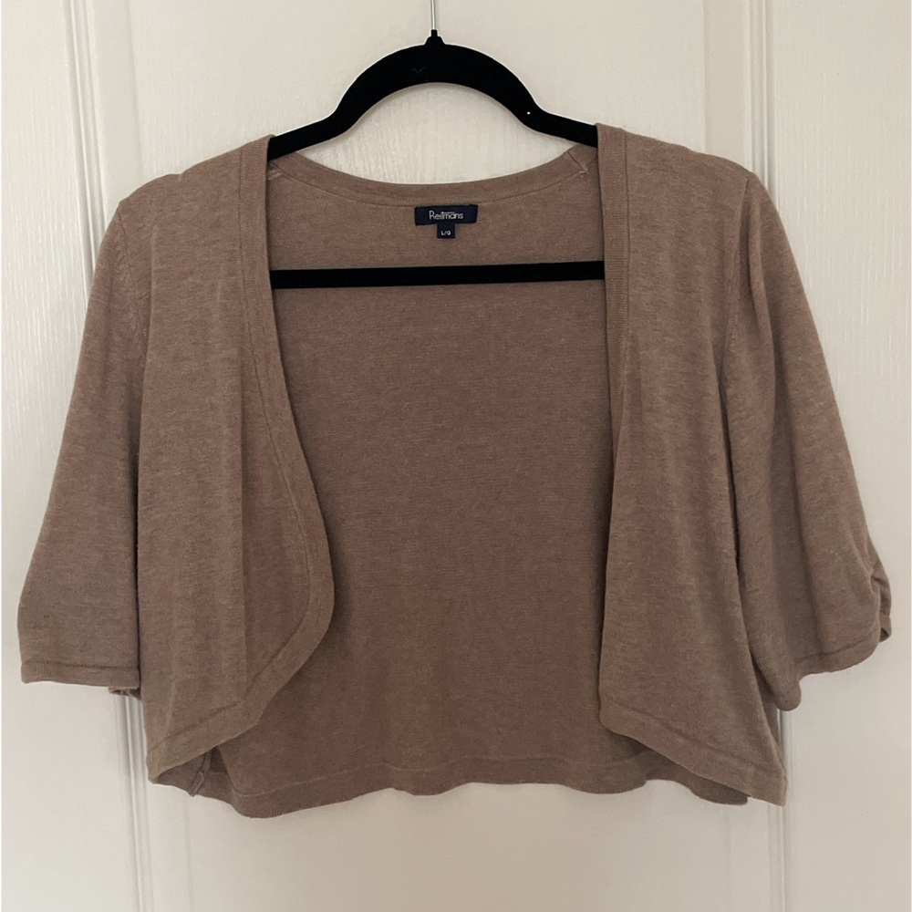 Women’s Tan Shrug